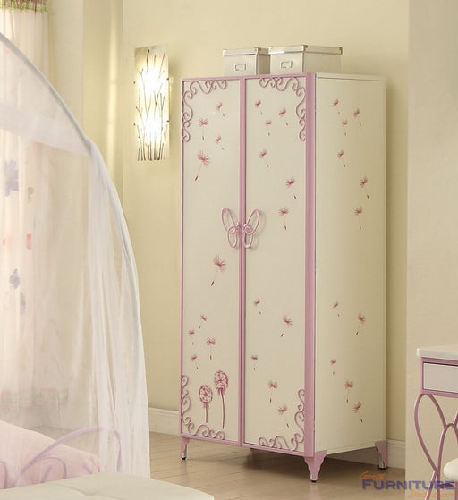 Acme Furniture - Priya Butterfly Storage Wardrobe Armoire - 30540 - GreatFurnitureDeal