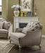 Acme Furniture - Chelmsford Antique Taupe Beige Fabric Chair - 56052