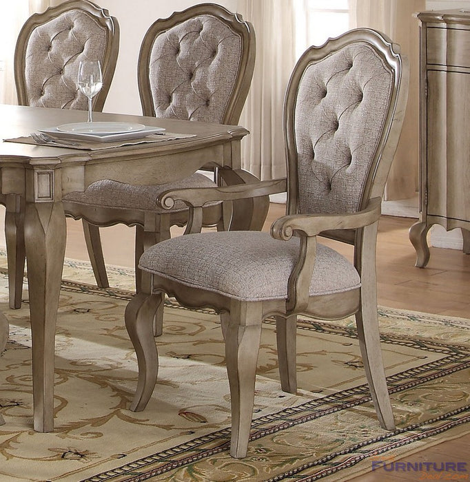 Acme Furniture - Chelmsford Antique Taupe Arm Chair (Set Of 2) - 66053
