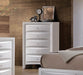 Acme Furniture - Ireland White 5 Drawer Chest - 21707 - GreatFurnitureDeal