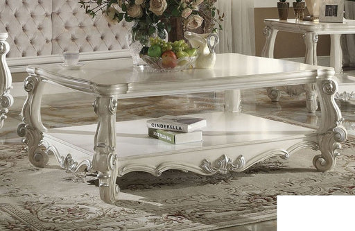 Acme Furniture - Versailles Bone White Coffee Table - 82123 - GreatFurnitureDeal