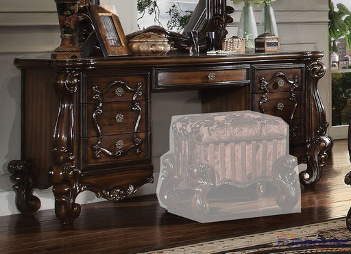 Acme Furniture - Versailles Vanity Desk in Cherry Oak - 21107 - GreatFurnitureDeal