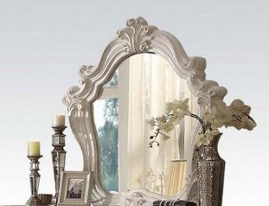 Acme Furniture - Versailles Mirror in Bone White - 21134