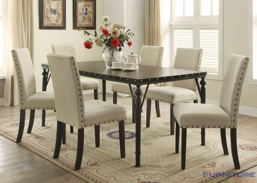 Acme Furniture - Hadas Rectangular Dining Table in Walnut - 72050 - GreatFurnitureDeal