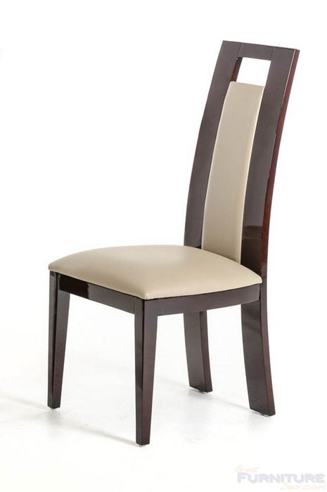 Vig Furniture - Modrest Douglas Modern Ebony and Taupe Dining Chair - VGCSCH-13009 - GreatFurnitureDeal