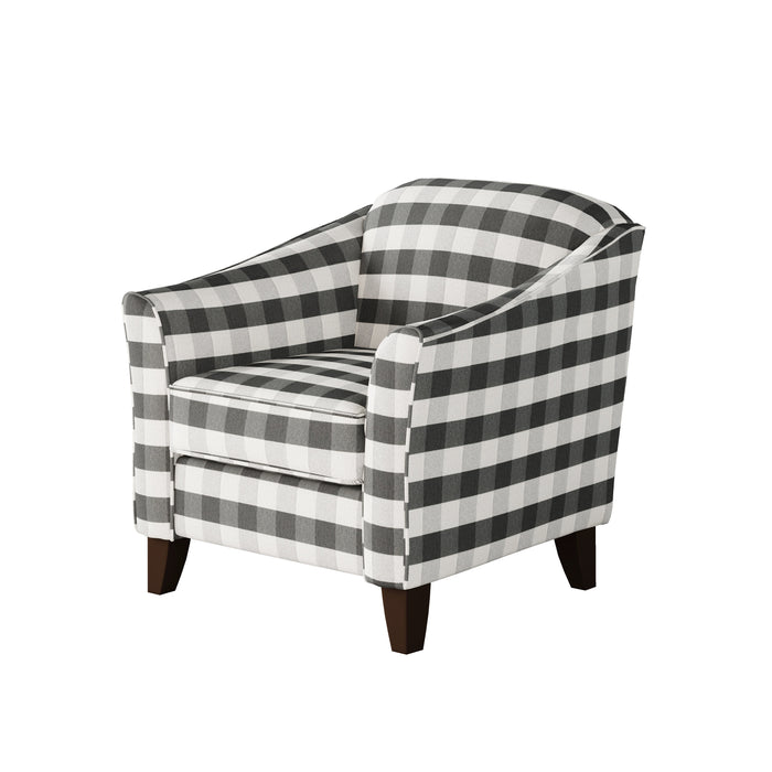 Southern Home Furnishings - Brock Charcoal Accent Chair - 452-C Brock Charcoal - GreatFurnitureDeal