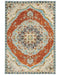 Oriental Weavers - Xanadu Orange/ Blue Area Rug - 1332Q - GreatFurnitureDeal