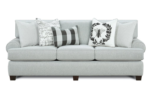 Southern Home Furnishings - Dizzy Sofa in Grey Fabric - 39-00 Dizzy Iron - GreatFurnitureDeal