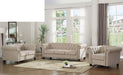 Mariano Furniture - YS001 Beige 2 Piece Sofa Set - BMYS001-SL