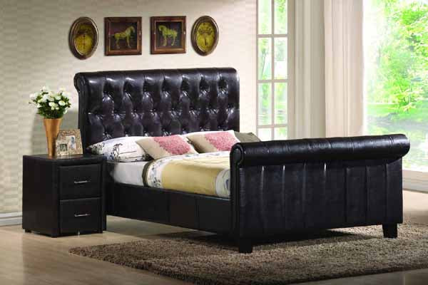 Myco Furniture - Montgomery Eastern King Bed - MN4091K - GreatFurnitureDeal
