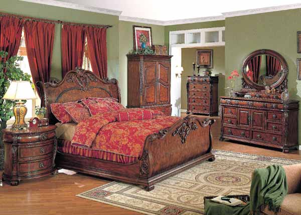 Myco Furniture - Rockport Queen Bed - RC8000Q - GreatFurnitureDeal