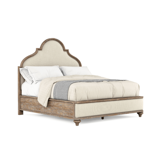 ART Furniture - Architrave King Upholstered Panel Bed in Almond - 277126-2608 - GreatFurnitureDeal