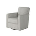 Southern Home Furnishings - Sugarshack Metal Swivel Glider Chair in Grey - 402G-C Sugarshack Metal - GreatFurnitureDeal