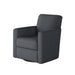 Southern Home Furnishings - Truth or Dare Navy Swivel Glider Chair in Blue - 402G-C Truth or Dare Navy - GreatFurnitureDeal