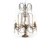 Zentique - Agnes Gold Leaf 6-light Crystal Buffet Lamp - LI-05-134 - GreatFurnitureDeal