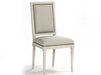 Zentique - Louis Distressed Ivory Side Dining Chair - FC010-4 309 A003/H010 - GreatFurnitureDeal