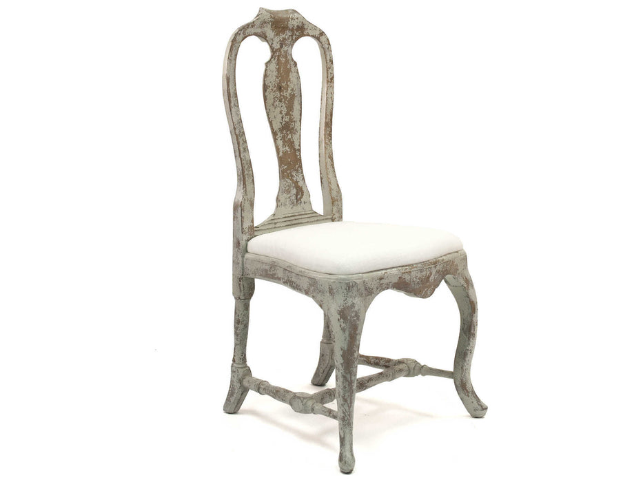Zentique - Provence Linen Side Dining Chair -  LI-S9-22-20