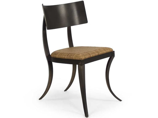 Zentique - Geo Brown Rattan Side Dining Chair - LI-SH14-30-43 - GreatFurnitureDeal