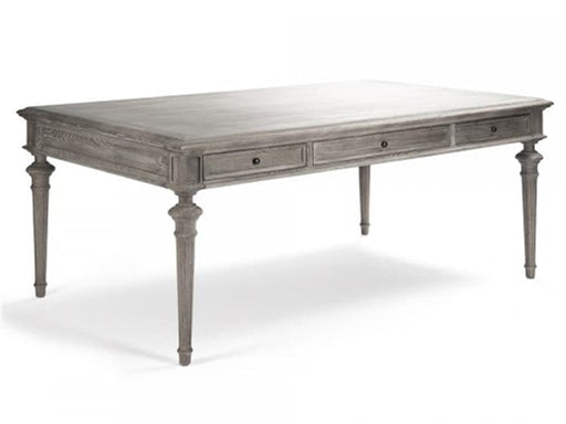 Zentique - Nadine Limed Grey Oak 78'' Wide Rectangular Dining Table - ZENCT449 E272 - GreatFurnitureDeal