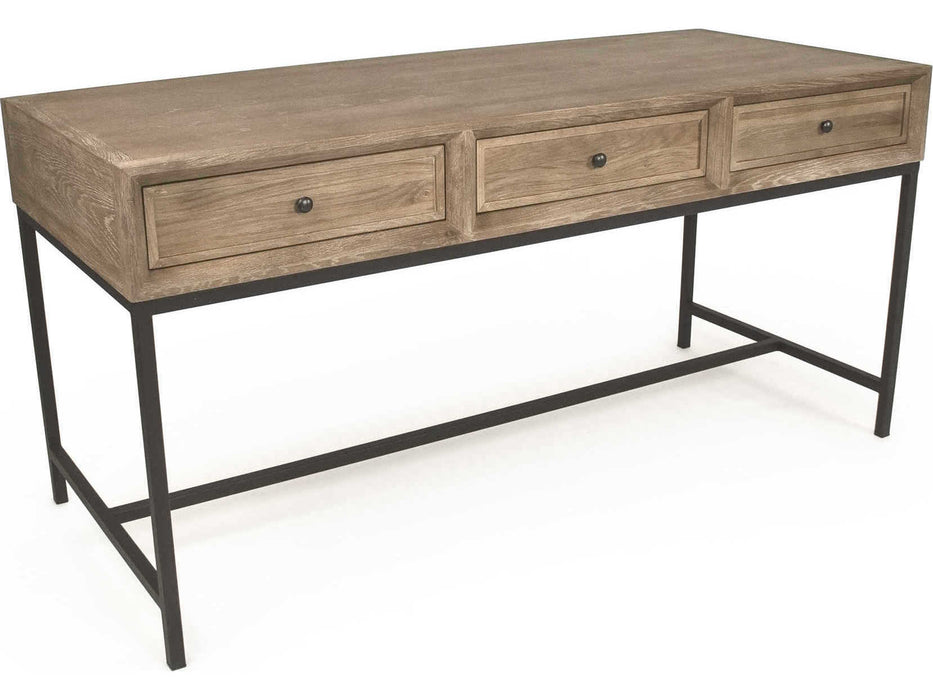 Zentique - Finneas Limed Grey Oak Secretary Desk - ST1468-Writing Desk - GreatFurnitureDeal