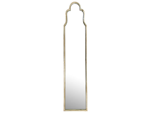 Zentique - Pylone Antique Gold 14''W x 65''H Floor Mirror - EZT142391 - GreatFurnitureDeal