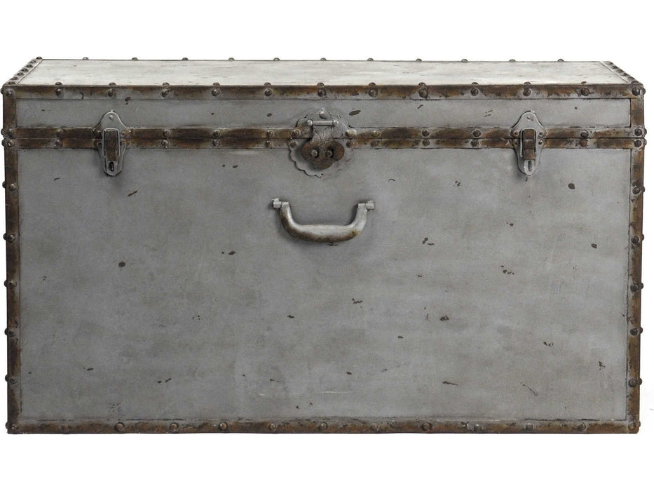 Zentique - Rustic Zinc Iron Box - PC025 - GreatFurnitureDeal