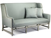 Zentique - Aubert Sage Linen Loveseat Sofa - CFH010-3 432 I - GreatFurnitureDeal