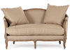 Zentique - Maison Hemp Linen Loveseat Sofa - CFH007-2 E272 H009 - GreatFurnitureDeal