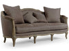 Zentique - Maison Aubergine Linen Sofa Couch - CFH007-3 E272 A008 - GreatFurnitureDeal