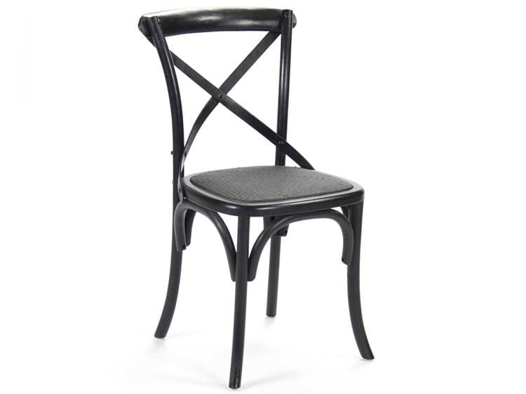 Zentique - Parisienne Black Birch Side Dining Chair - SET OF 2 - FC035 301-1