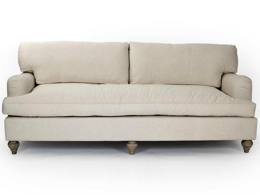 Zentique - Ninon Cream Cotton Sofa Couch - F112-3 E272 C031 - GreatFurnitureDeal