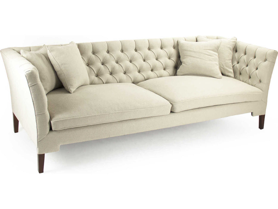 Zentique - Eileen Cream Linen Sofa Couch - LI-SH13-21-104