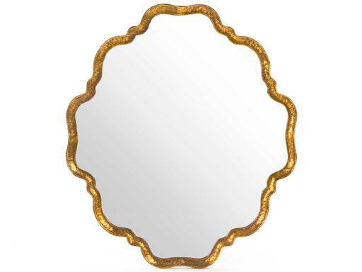 Zentique - Carel Distressed Gold 27'' Wide Wall Mirror - ELT150290 - GreatFurnitureDeal