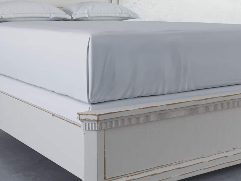 ART Furniture - Palisade California King Panel Bed in Vintage White - 273127-2917 - GreatFurnitureDeal