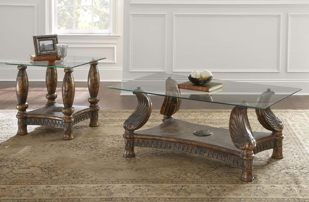 Myco Furniture - Zulu 3 Piece Occasional Table Set in Multi - ZU1067-3SET - GreatFurnitureDeal
