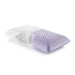 Malouf - Shoulder Zoned Dough Queen Pillow + Lavender - ZZQQSCMPASZL - GreatFurnitureDeal